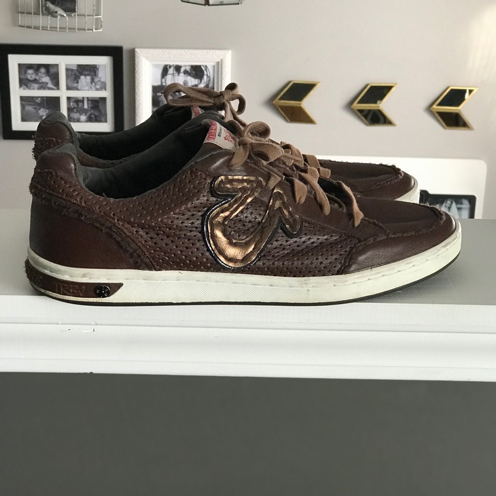 True Religion brown shoes